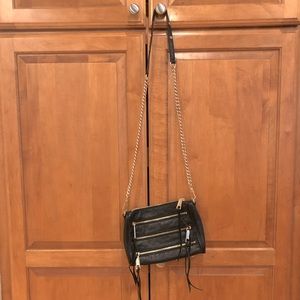 Rebecca minkoff 5-zip crossbody bag